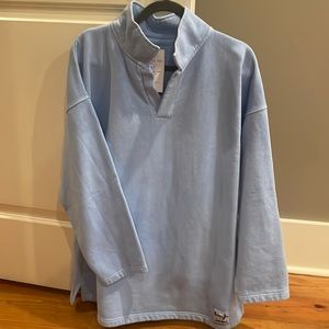 Sloppy Joe Stand Up Collar 02 NWT. Baby blue.